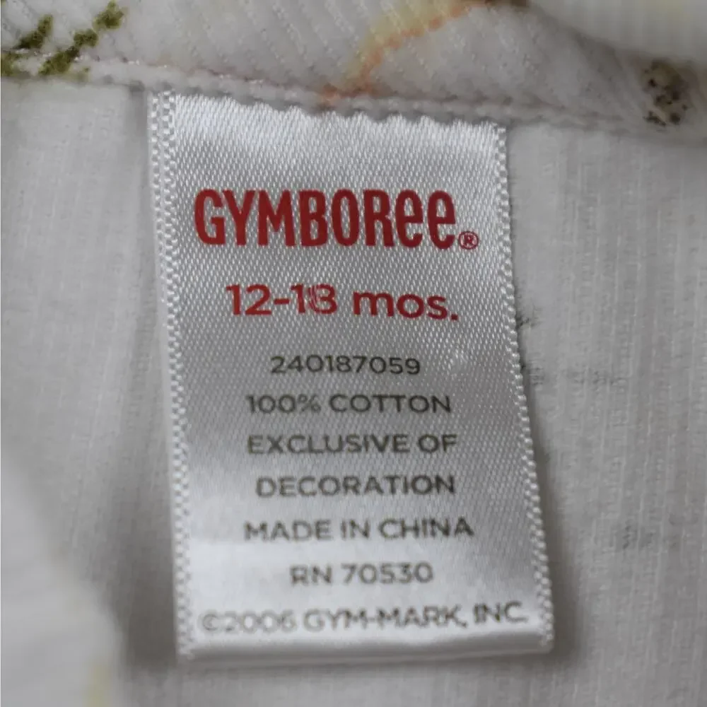 Gymboree Girls 12-18 Month Corduroy Horse Shirt Long Sleeve Western Cowgirl Top
